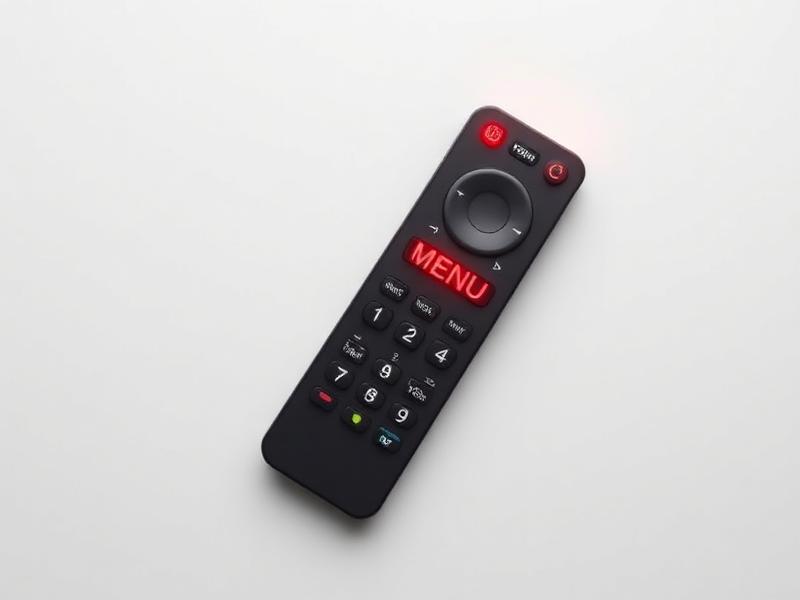 Press button on remote